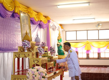 ร่วมพิธีเจริญพระพุทธมนต์ถวายพระราชกุศล ... Image 2